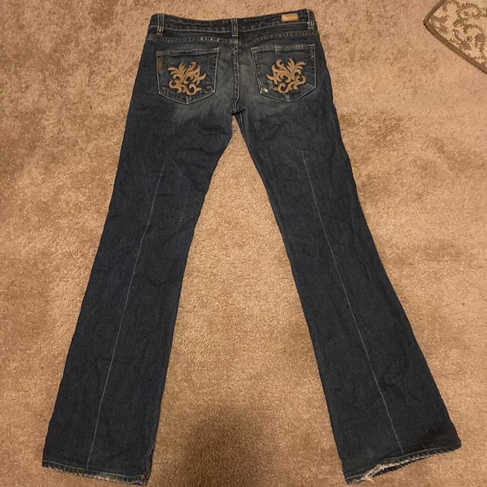 Y2K low rise flare Paige premium denim jeans